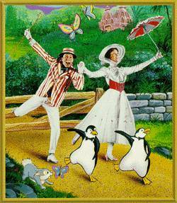 Dancing Penguins with Mary Poppin