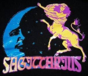 sagittarius t short graphic vintage