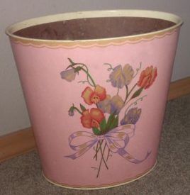 my grandmother's waste paper basket