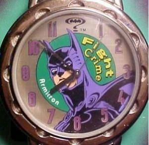 Batman watch vintage aries moon