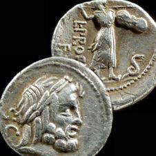 old Jupiter God coin