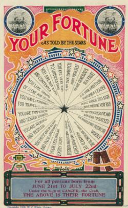 zodiac fortune 1908