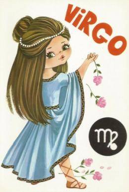 Virgo postcard