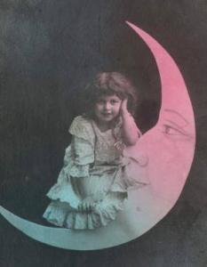 little girl moon