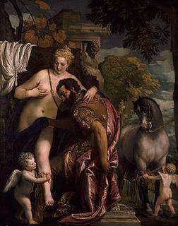 Mars-and-Venus-United-by-Love-Paolo-Veronese-1528-1588-Oil-on-canvas