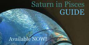 Saturn in Pisces by Satori blue 285 x 144