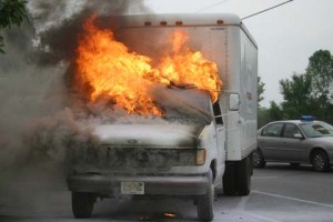 truck-on-fire